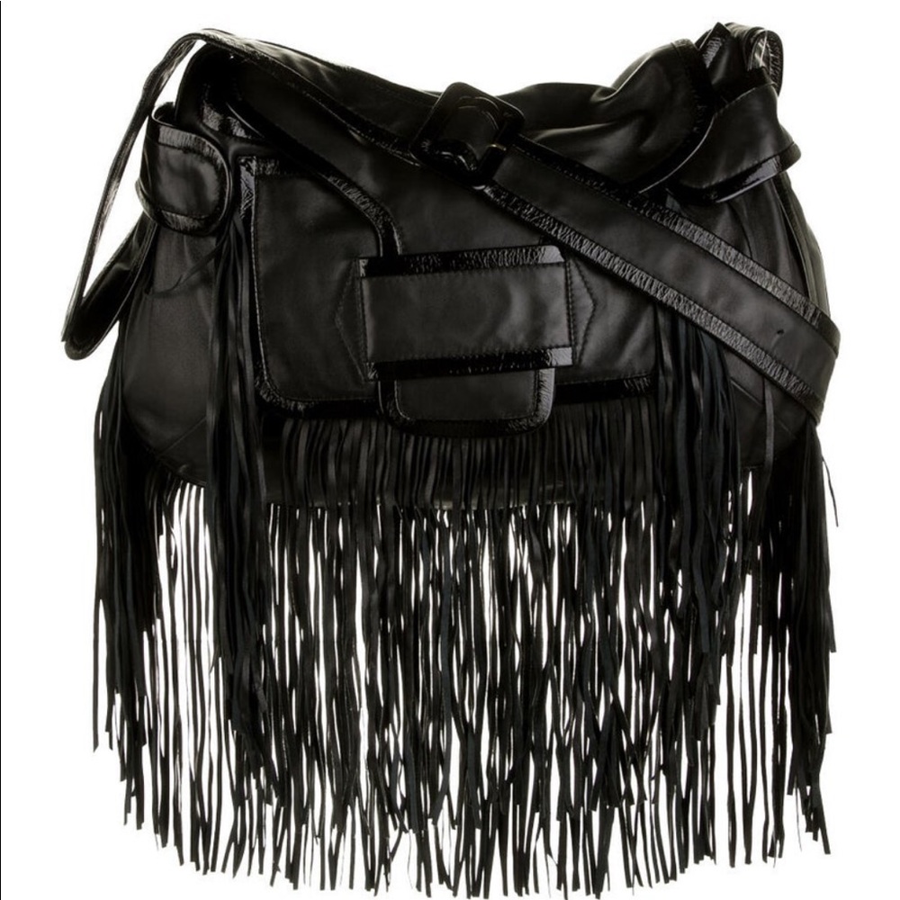 Pierre Hardy purse with fringe, gently used.
